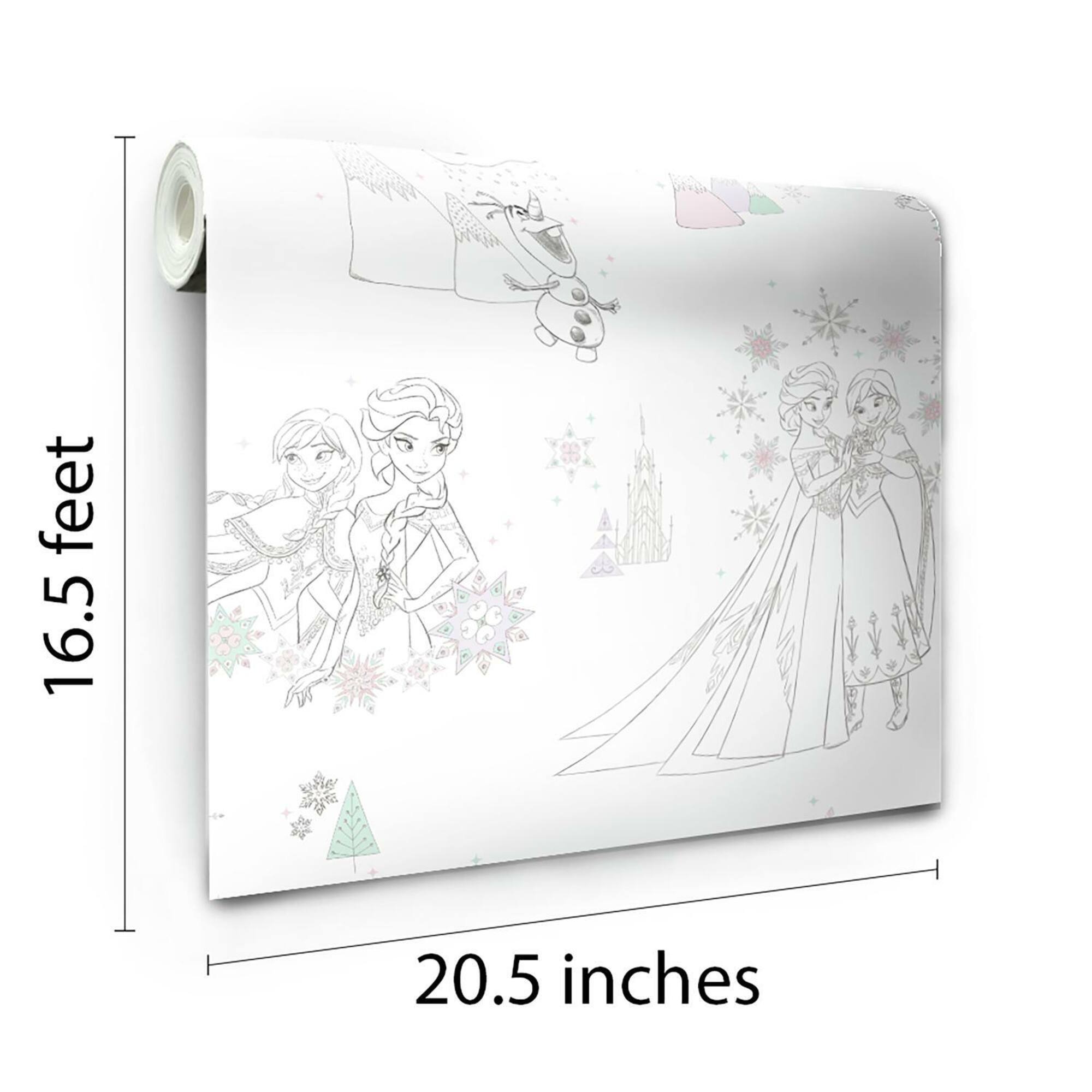 RoomMates Disney Frozen Peel & Stick Wallpaper